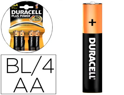 [59564] Pila duracell recargable aa 1300 mah blister de 4 unidades