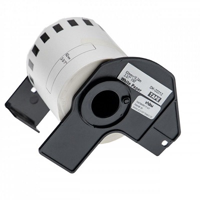 [18313][NCDK22212] White 62mmX15.24m Compa Brother P-Touch QL1000,1050,1060,820