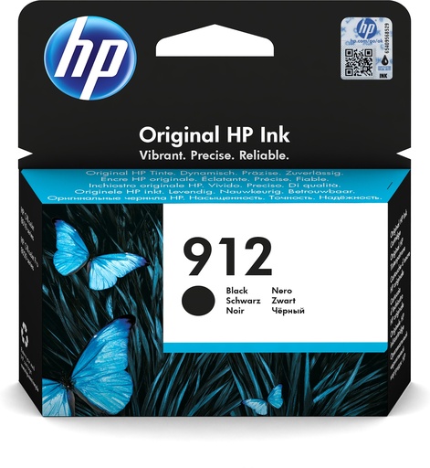 [32892] HP nº912 Cartucho Negro Officejet 8012, 8014, 8015, Officejet Pro 8022, 8024, 8025, 8035