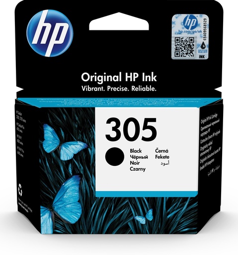 [39746] HP DeskJet 1210,1212, Deskjet Plus 4100  Cartucho negro nº305