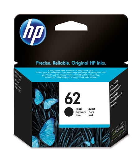 [20049] HP Envy 5640, Officejet 5740 Cartucho Negro Nº62