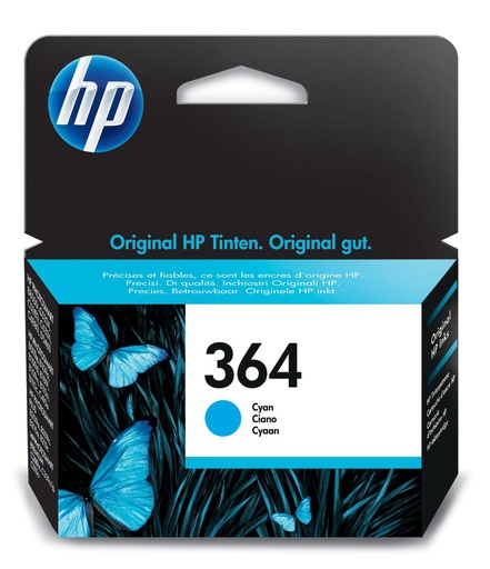 [12307] HP nº364 Cartucho Cian, 300 paginas