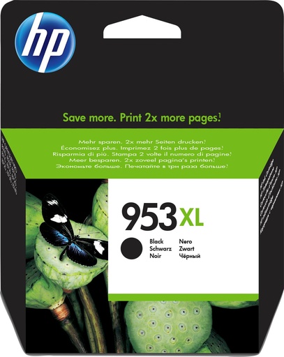 [32358] HP Oficejet Pro 7720/7730/8710/8720/8730/8740 Cartucho Negro nº953XL 2000 pag