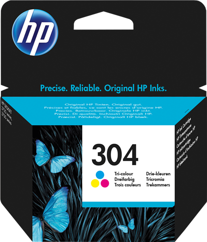[31665] HP DeskJet 3720/ Envy 5030 Cartucho Nº304 Tri-color