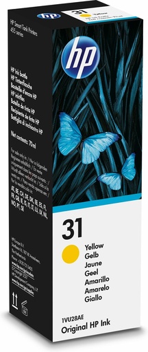 [32867] HP Botella de tinta Original º31 amarilla 70 ml