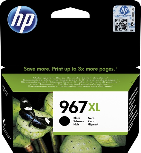 [32887] DESCATALOGADO - HP nº967XL Cartucho Negro Extra