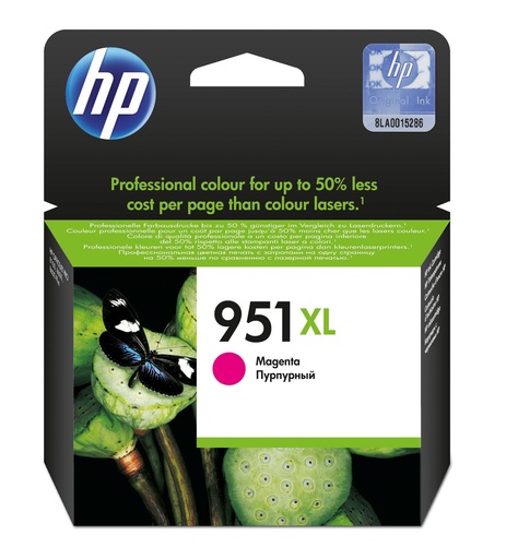 [15016] HP Officejet Pro 8100/8600 Cartucho Magenta Nº951XL