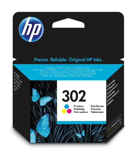 [30599] HP  OfficeJet 3636/3830/3832 All-in-One Nº302 Cartucho Tricolor