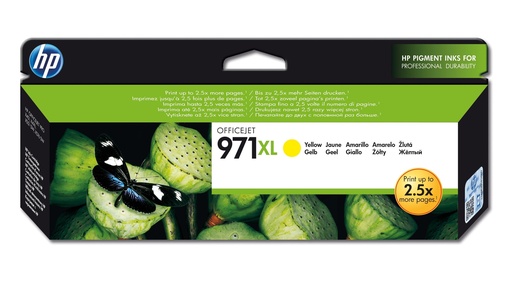 [17699] HP Offijet Pro X451/476/551 Cartucho Amarillo Nº971XL
