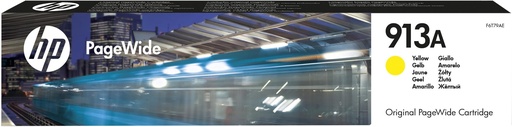 [32408] HP PageWide 352dw/377dw MFP  nº913A Cartucho Amarillo 3.000 paginas