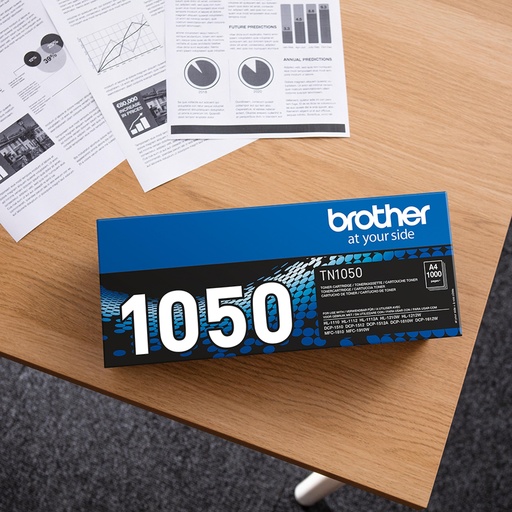 [17920] [TN1050] BROTHER Toner negro HL-1110/1112/1212W/DCP-1510/1512/MFC1910 1.000 paginas