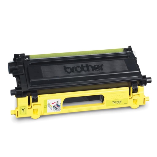 [11505] [TN135Y] BROTHER Toner Amarillo  HL-4040CN/4050/4070CDW Toner Amarillo, 4.000 paginas