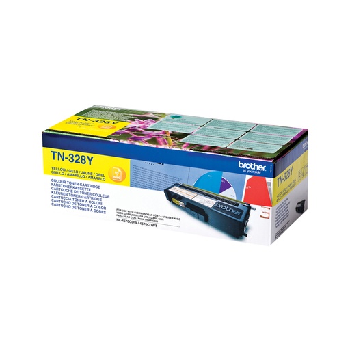 [13059] [TN328Y] BROTHER Toner Amarillo  HL-4570CDW Toner Amarillo 6.000 pag.