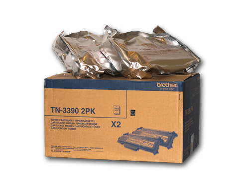 [19995] [TN3390TWIN] BROTHER Toner negro  Pack 2 HL6180DW/MFC8950DW , 24.000 pag