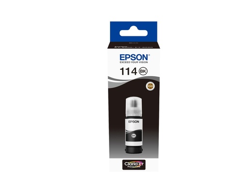 [42689] [C13T07A140] EPSON Botella negra de pigmento 70ml Ecotank ET-8500 / ET-8550 - 114
