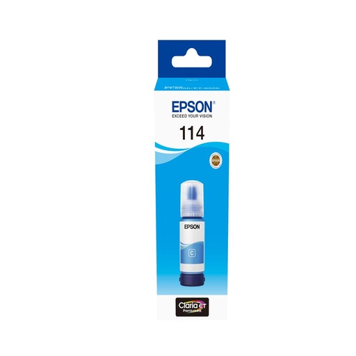 [42691] [C13T07B240] EPSON Botella Cyan 70 ml Ecotank ET-8500 / ET-8550 - 114
