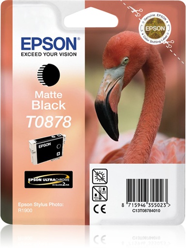 [11607] [C13T08784010] Epson Stylus Photo R-1900 Cartucho Negro Mate                                                     descatalogado