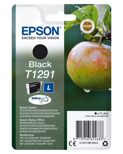 [36005] [C13T12914012] Epson Stylus SX420W/425W/ Office BX305F/320FW Cartucho Negro