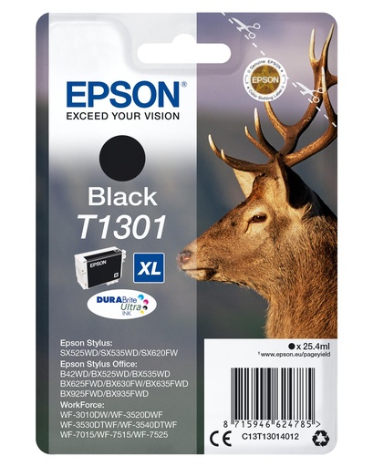 [13032] [C13T13014012] Epson Stylus SX525WD/620FW/ Office B42WD/ 525WD/625FWD/925FWD Cartucho Negro
