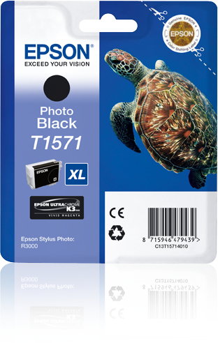 [13404] [C13T15714010] Epson Stylus Photo R3000 Cartucho Negro Foto
