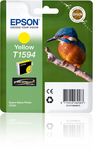 [13794] [C13T15944010] Epson Stylus Photo R2000 Cartucho Amarillo