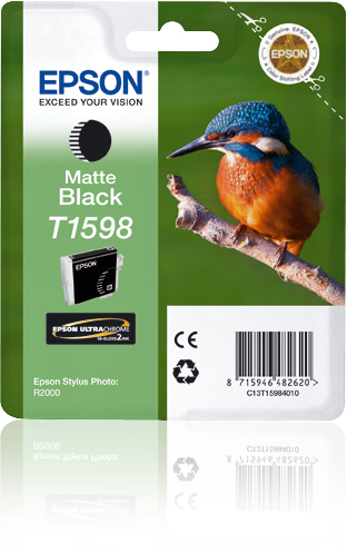 [13796] [C13T15984010] Epson Stylus Photo R2000 Cartucho Negro Matte