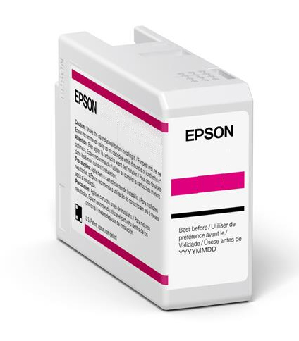 [39607] [C13T47A30N] EPSON  Singlepack Vivid Magenta T47A3 UltraChrome Pro 10 ink 50ml SC-P900