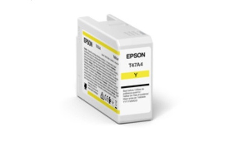 [39608] [C13T47A400] EPSON  Singlepack Yellow T47A4 UltraChrome Pro 10 ink 50ml SC-P900