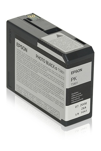 [9709] [C13T580100] Epson Stylus Pro-3800/3880 Cartucho Negro photo (80ml)