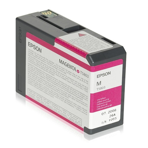 [24801] [C13T580300] Epson Stylus Pro-3800/3880 Cartucho Magenta (80ml)