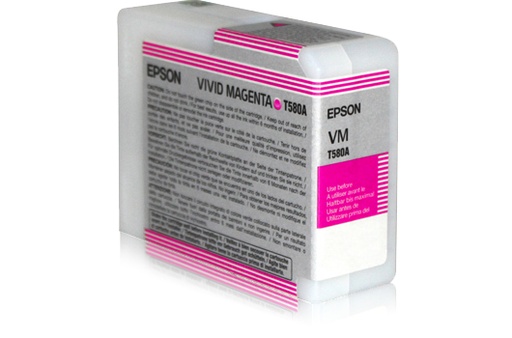 [12856] [C13T580A00] Epson Stylus Pro-3880 Cartucho Magenta Vivo (80ml)