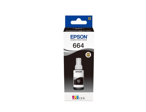 [30409] [C13T664140] Epson EcoTank L355/L555/ET-2500/2550/4500 Bote Negro 4.000 Paginas