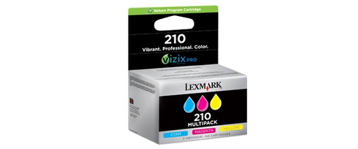 [17713] LEXMARK Office EDGE PRO 4000/5500/5500T Cartucho Tricolor Nº210 (Pack 3)