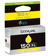 [15133] [14N1618E] LEXMARK Cartucho PRO-715/915 Amarillo Retornable Nº150XL
