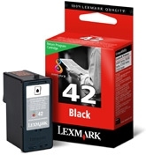 [11610] [18Y0142E] LEXMARK Z1520, Multifuncion X4850/6570/9570 Cartucho Negro Retornable nº42