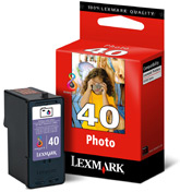[11034] [18Y0340E] LEXMARK Z1520, Multifuncion X4850/6570/9350/9570 Cartucho Nº40 Photo