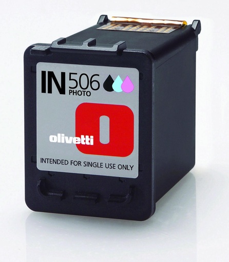[5930] [B0497] OLIVETTI 506 photo Any Way Photo/Photo Wireless Tinta