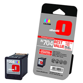 [11820] OLIVETTI 704 Linea Office/Office Wifi/ Photo/ Simple Way Photo, tinta Color alta capacidad