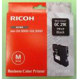 [9694] [405532] RICOH GX3000/3050n/5050n Tinta gel Type GC-21K Negro
