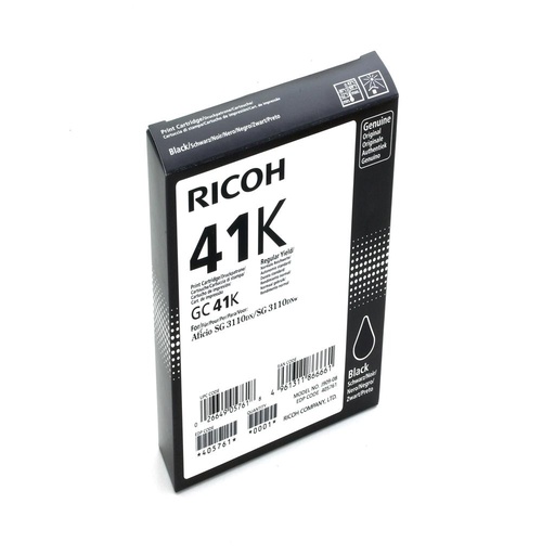 [15698] [405761] RICOH SG3110DN/3110DNW Cartucho Negro GC-41K