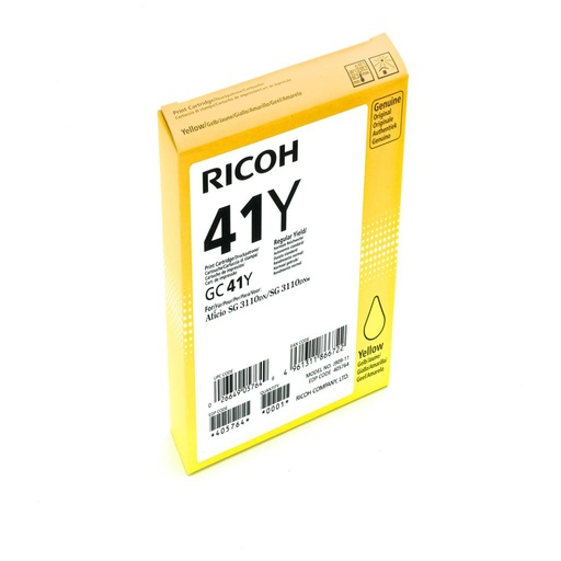[15730] [405764] RICOH SG3110DN/3110DNW GC-41Y Cartucho Amarillo