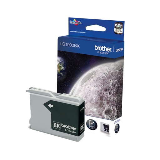 [8838] [LC1000BK] BROTHER Cartucho de tinta negro MFC/DCP-130C/240C/440CN/560CN/750CW, . 500 pag.
