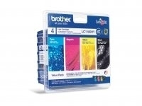 [12064] [LC1100HYVALBP] BROTHER Pack cartuchos Negro, Cian, Magenta y Amarillo  MFC-6490CW,  de Alta capacidad