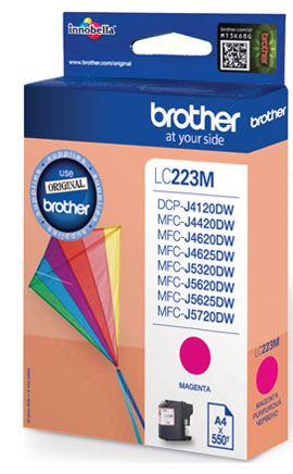 [19121] [LC223MBP] BROTHER Cartucho tinta  Magenta  MFCJ4120DW MFCJ4420DW/MFCJ4620DW  larga duracion