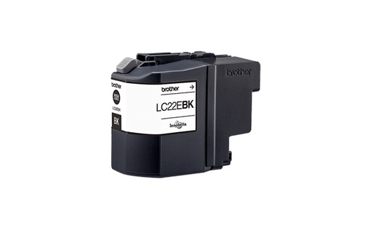 [30191] [LC22EBK] BROTHER Cartucho de tinta negro MFCJ5920DW  super larga duracion