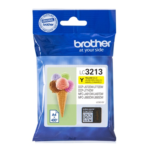 [34203] [LC3213Y] BROTHER Cartucho tinta  Amarillo larga duracion BROTHER LC3213Y