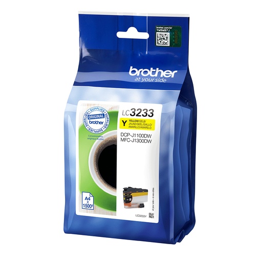 [35843] [LC3233Y] BROTHER Cartucho tinta Amarillo LC3233Y