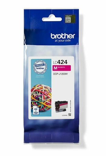 [43312] [LC424M] BROTHER tinta magenta para DCPJ1200W LC424M