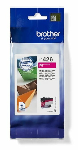 [43317] [LC426M] BROTHER tinta magenta para MFCJ4340DW/MFCJ4540DW/MFCJ4540DWXL LC426M