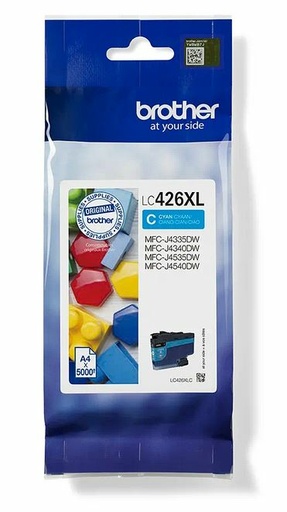 [43320] [LC426XLC] BROTHER tinta xl cian para MFCJ4340DW/MFCJ4540DW/MFCJ4540DWXL LC426XLC